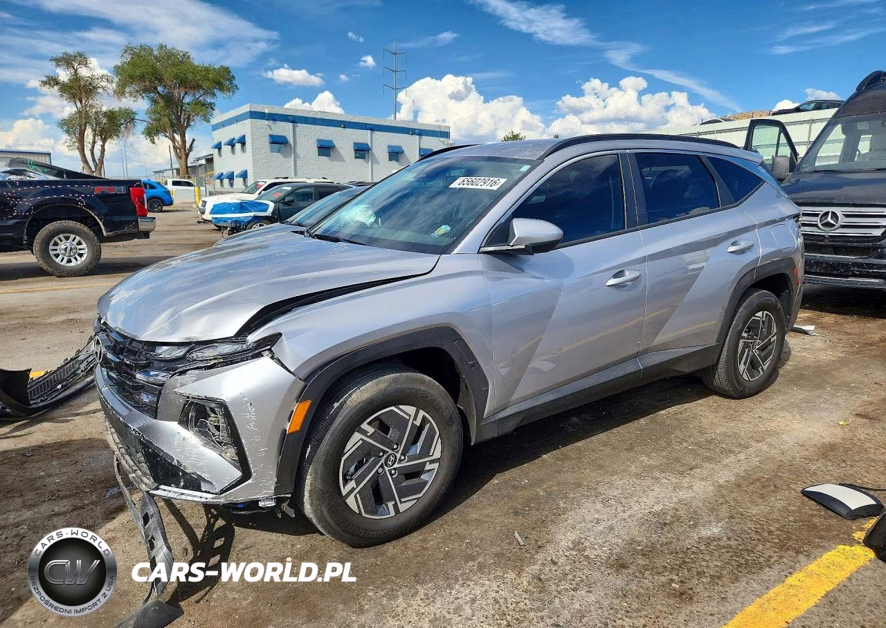 2025 Hyundai Tucson Blue VIN:KM8JBDD16SU272469 - 1