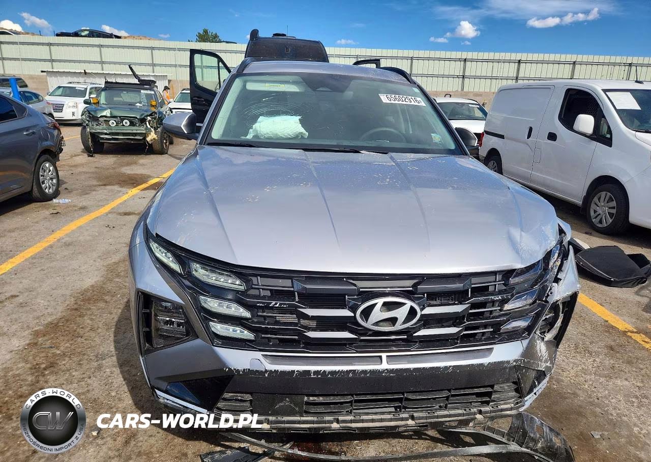 2025 Hyundai Tucson Blue VIN:KM8JBDD16SU272469 - 5