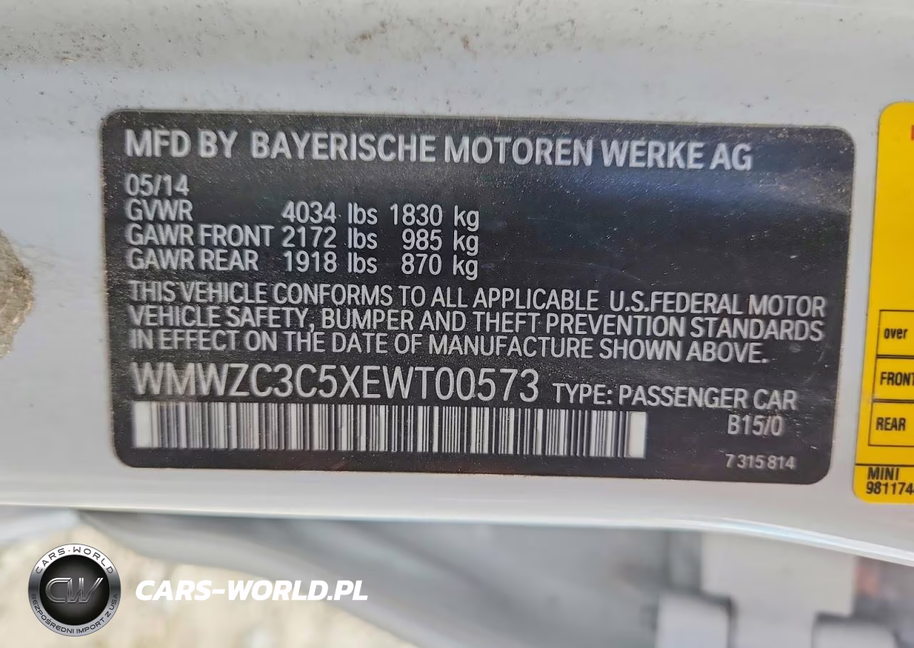 2014 Mini Cooper S Countryman VIN:WMWZC3C5XEWT00573 - 12