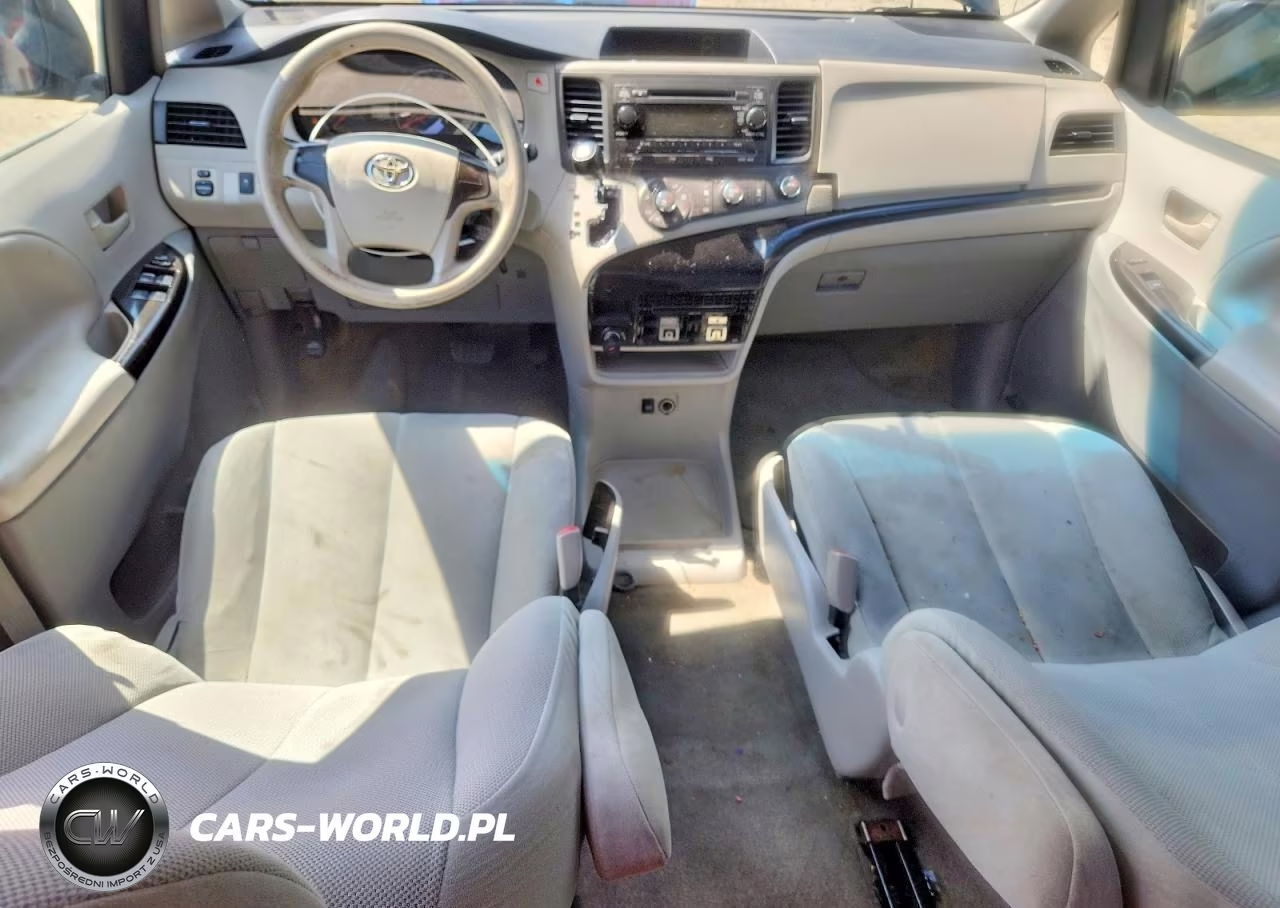 2012 Toyota Sienna Base 7-Passenger VIN:5TDZK3DC9CS222089 - 8