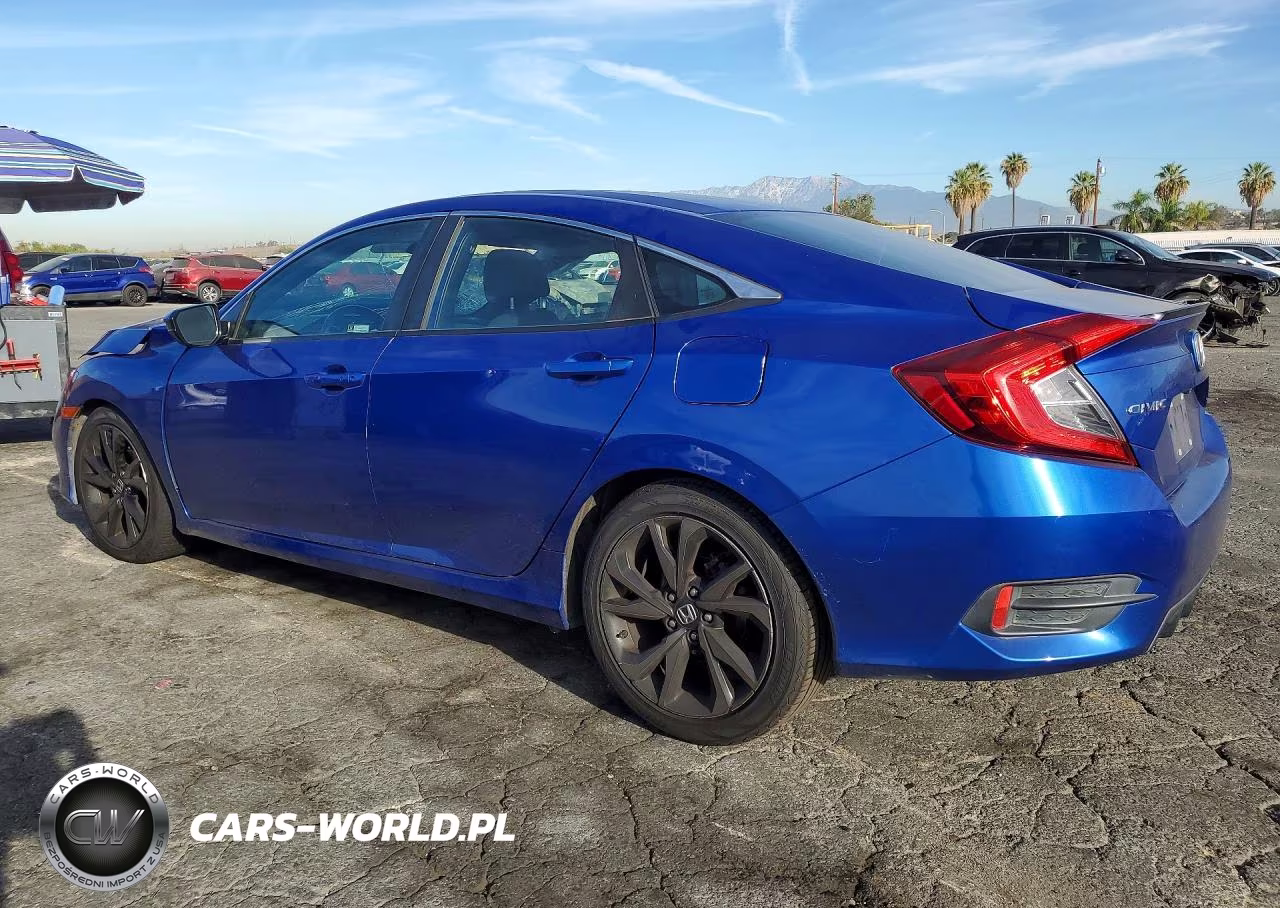 2020 Honda Civic Sport VIN:2HGFC2F8XLH569904 - 2