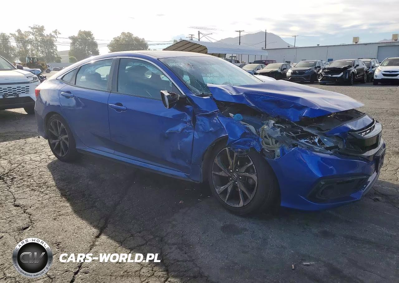 2020 Honda Civic Sport VIN:2HGFC2F8XLH569904 - 4