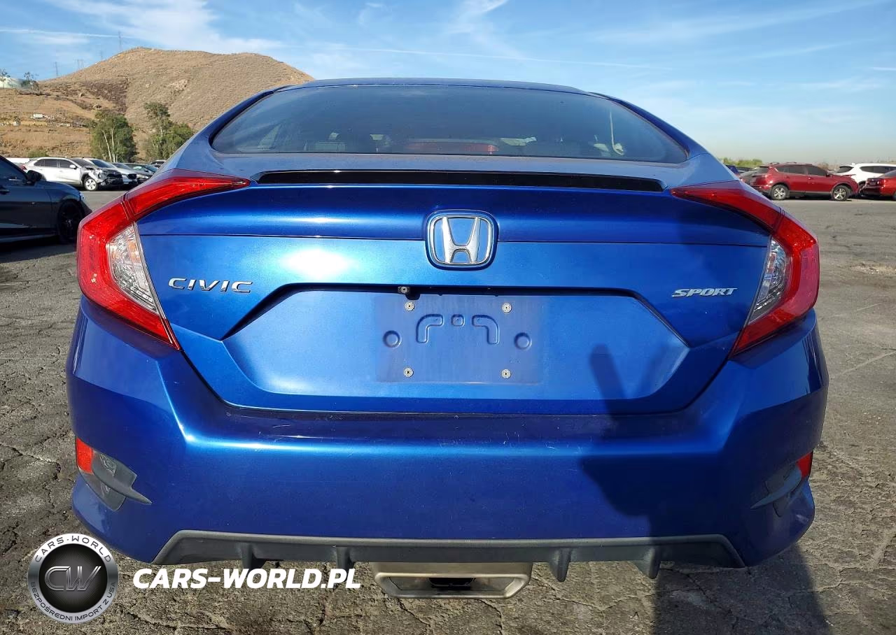 2020 Honda Civic Sport VIN:2HGFC2F8XLH569904 - 6