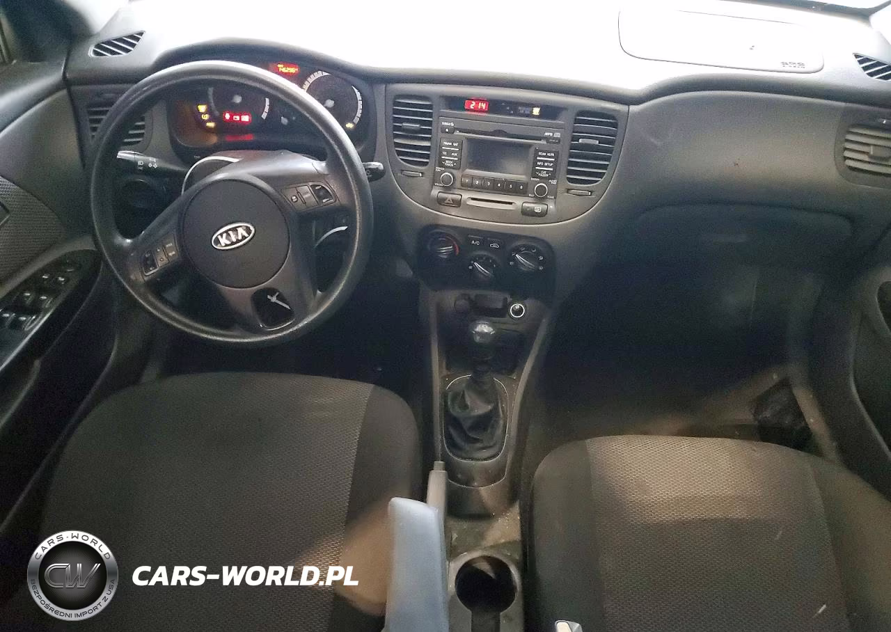 2010 Kia Rio Base VIN:KNADH4A32A6643438 - 8