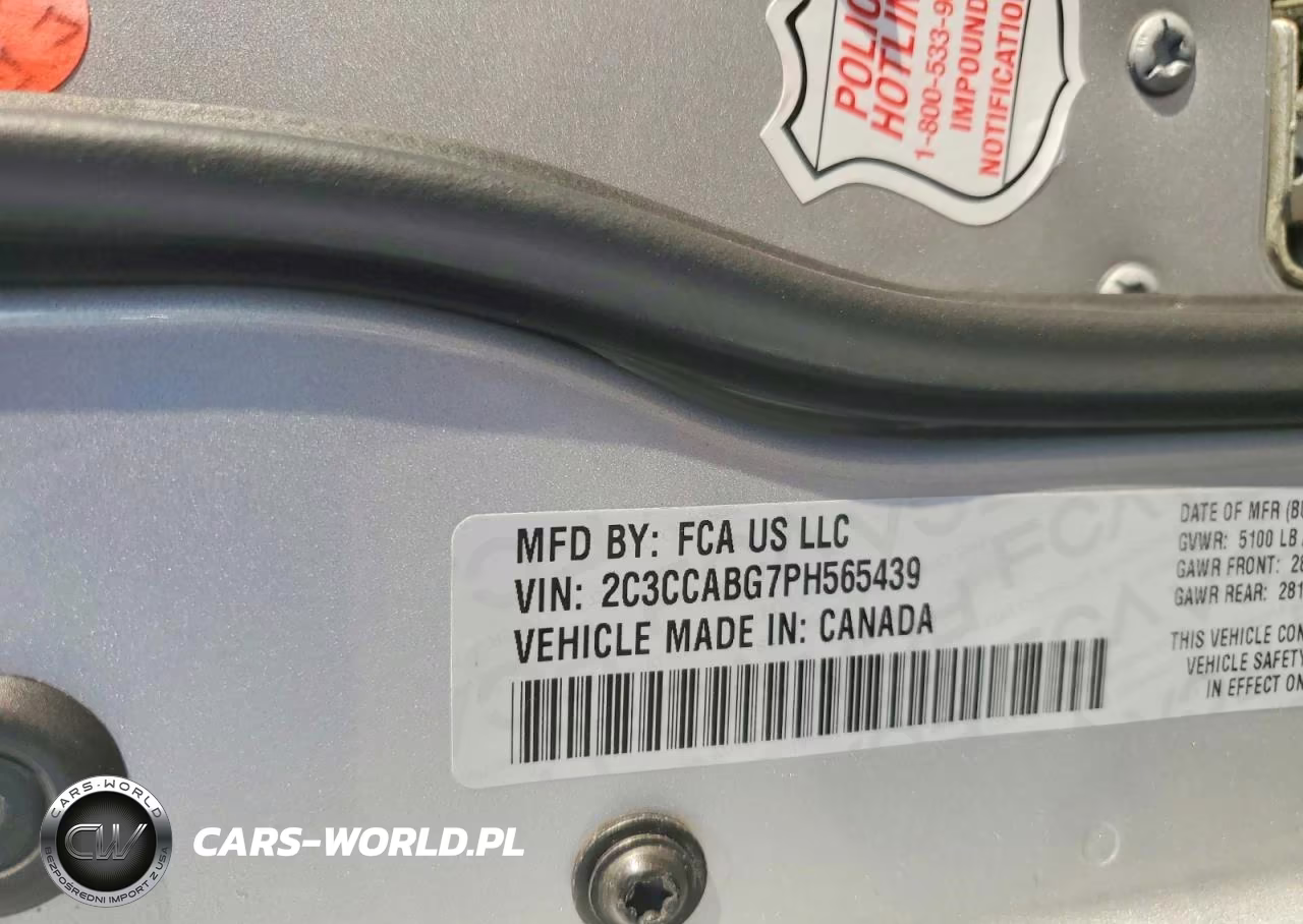 2023 Chrysler 300 S VIN:2C3CCABG7PH565439 - 13