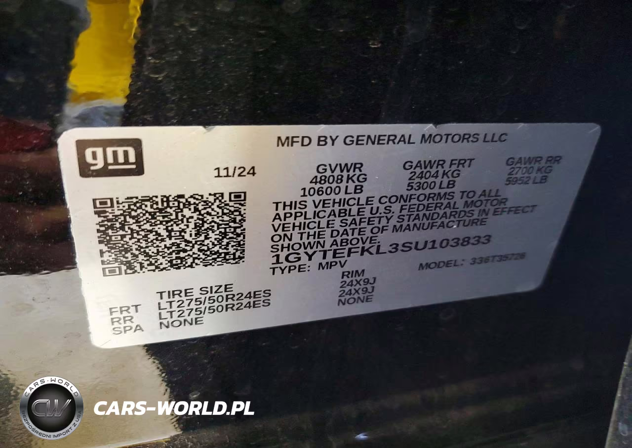 2025 Cadillac Escalade Iq Sport-2 VIN:1GYTEFKL3SU103833 - 13