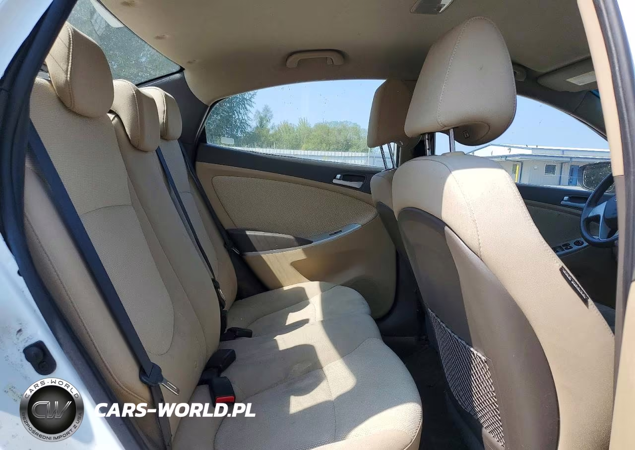 2013 Hyundai Accent Gls VIN:KMHCT4AE1DU332822 - 10