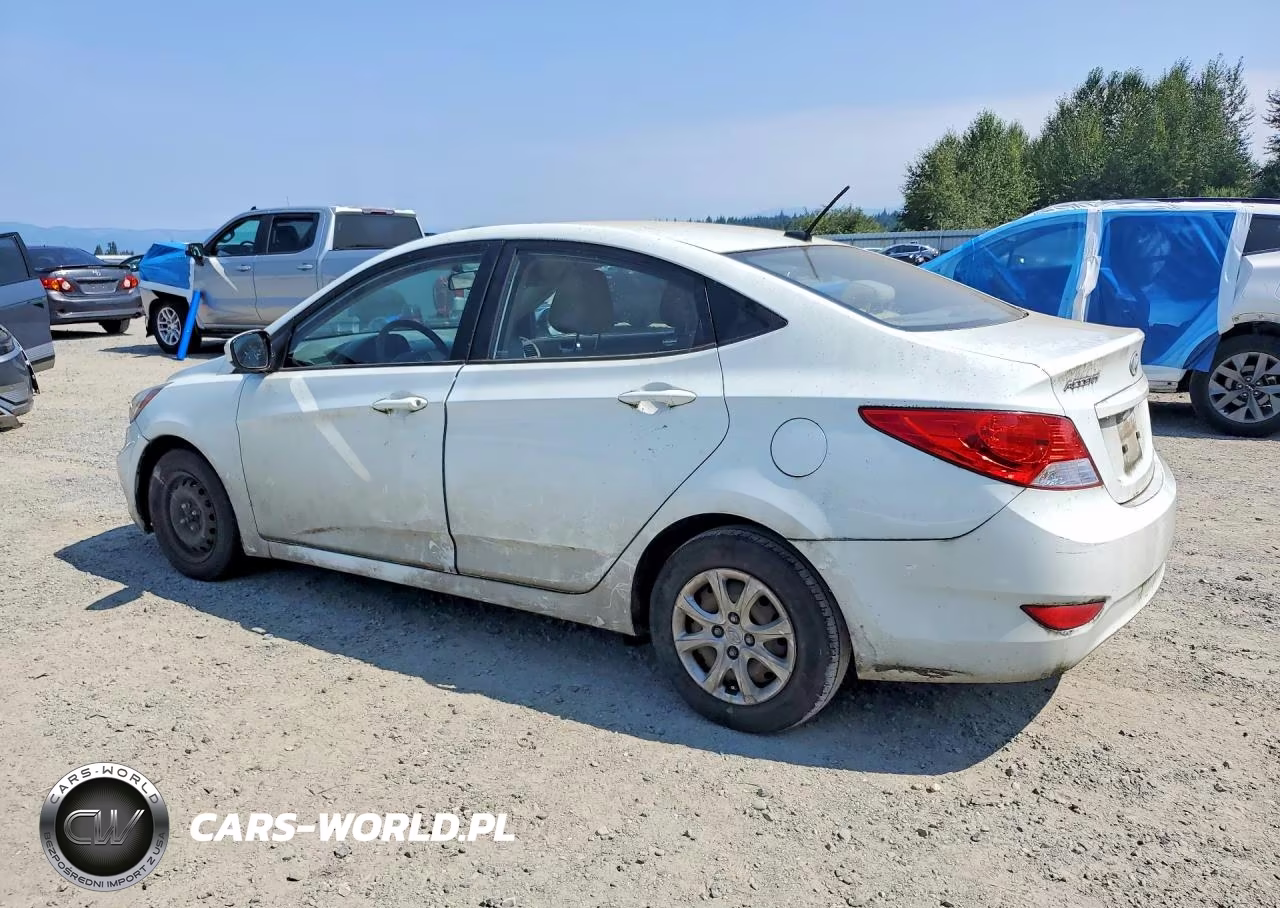 2013 Hyundai Accent Gls VIN:KMHCT4AE1DU332822 - 2