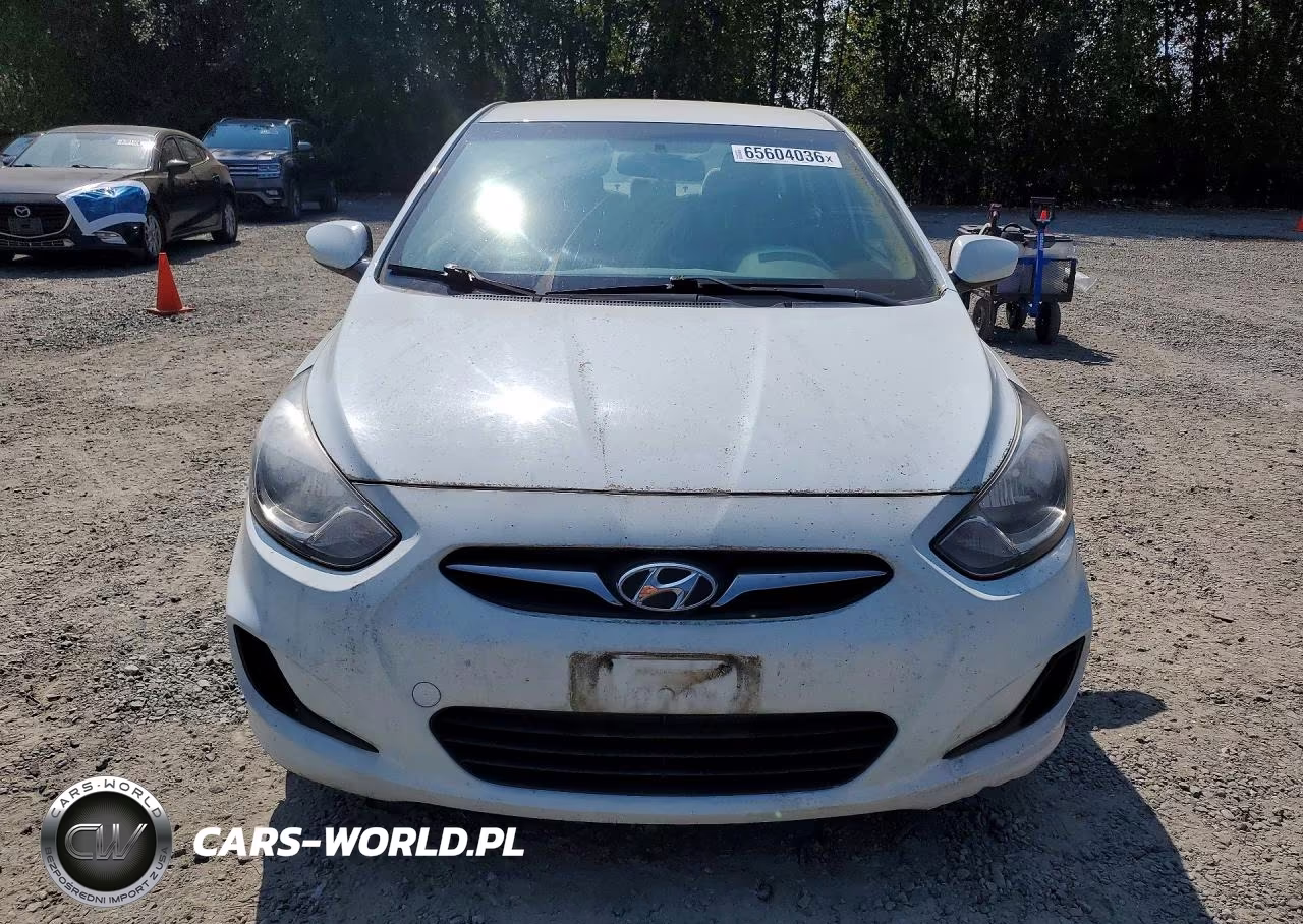 2013 Hyundai Accent Gls VIN:KMHCT4AE1DU332822 - 5
