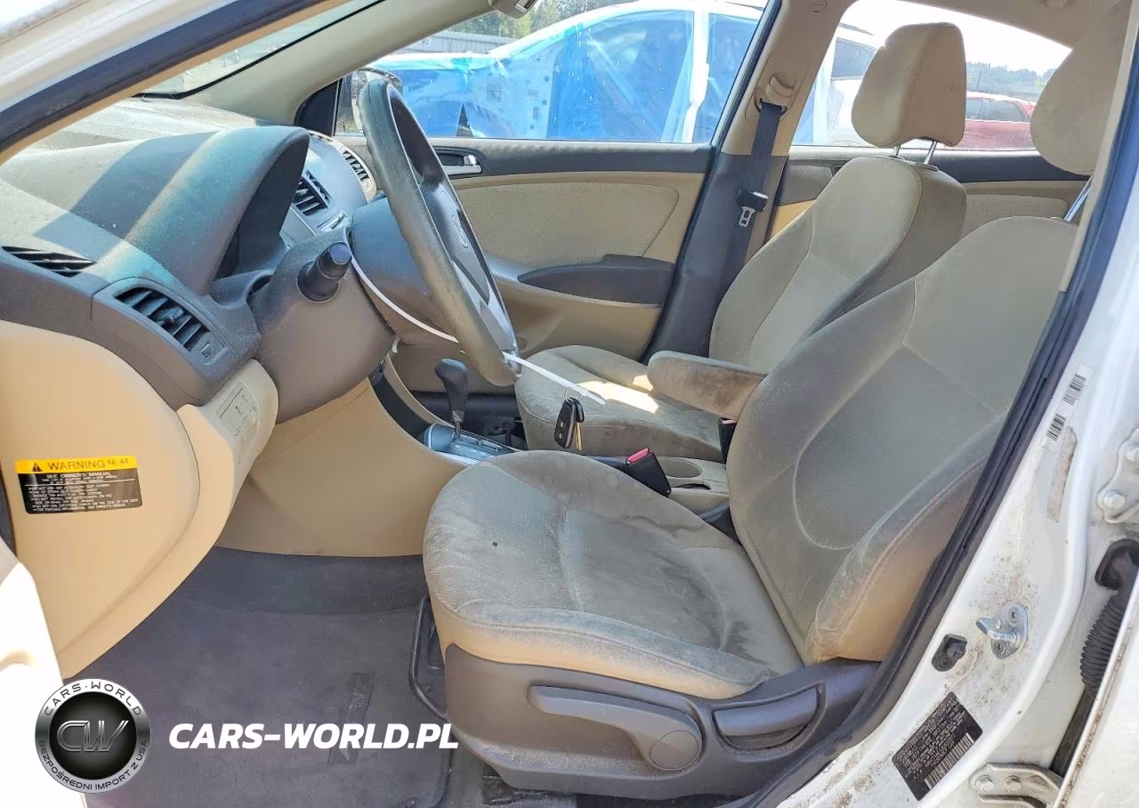 2013 Hyundai Accent Gls VIN:KMHCT4AE1DU332822 - 7