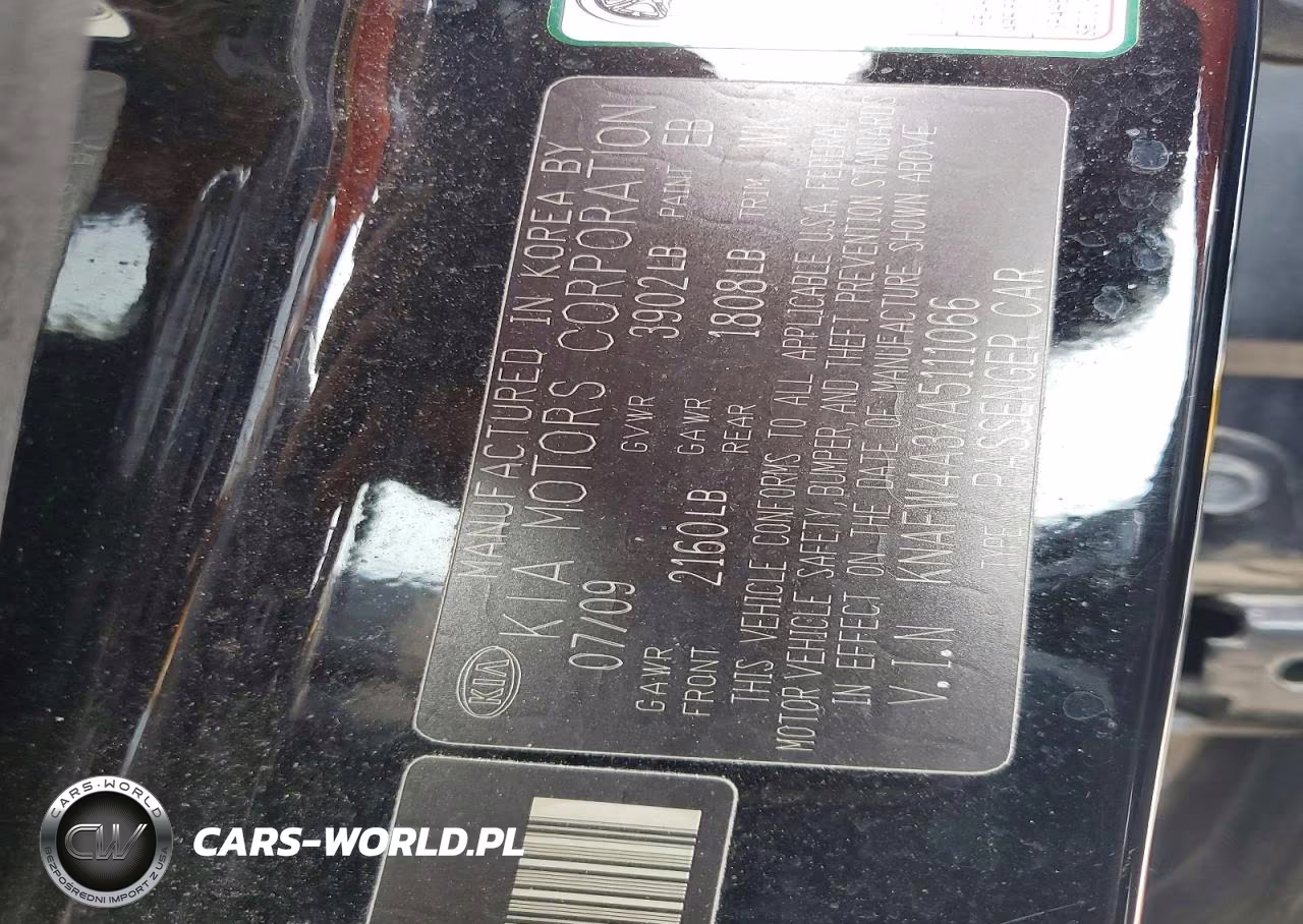 2010 Kia Forte Sx VIN:KNAFW4A3XA5111066 - 13