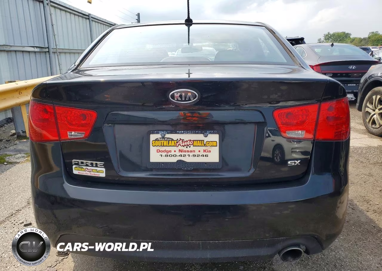2010 Kia Forte Sx VIN:KNAFW4A3XA5111066 - 6