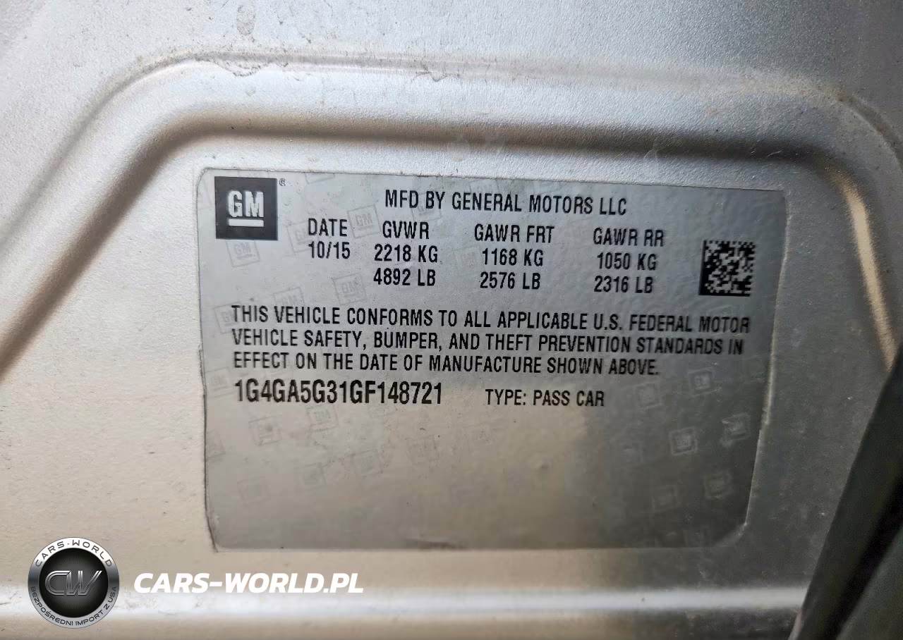 2016 Buick Lacrosse VIN:1G4GA5G31GF148721 - 13