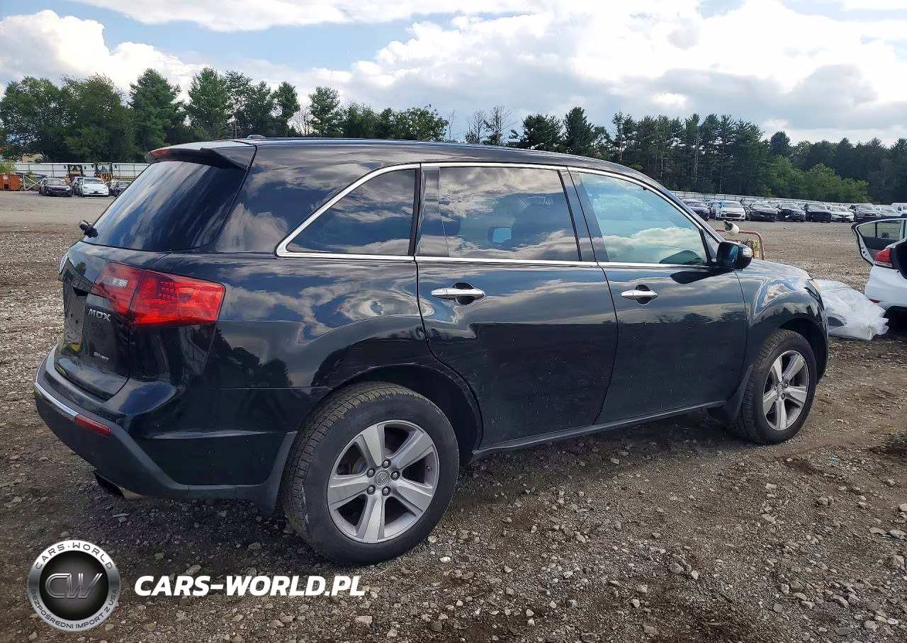 2013 Acura Mdx Technology VIN:2HNYD2H38DH512649 - 3