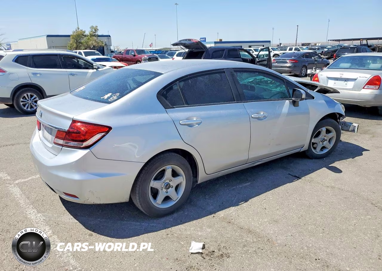 2014 Honda Civic Lx VIN:19XFB2F50EE065948 - 3