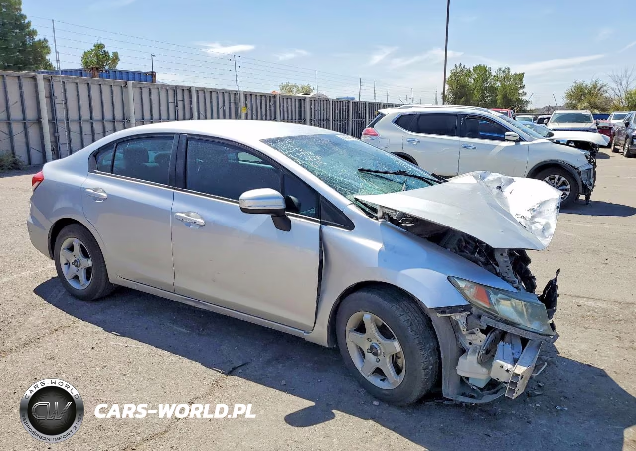2014 Honda Civic Lx VIN:19XFB2F50EE065948 - 4