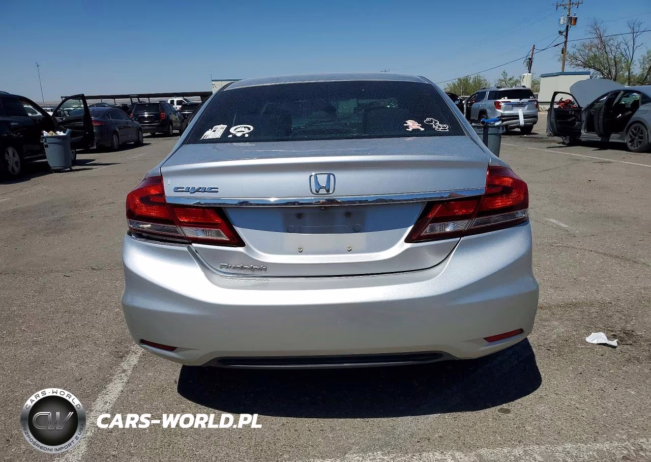 2014 Honda Civic Lx VIN:19XFB2F50EE065948 - 6