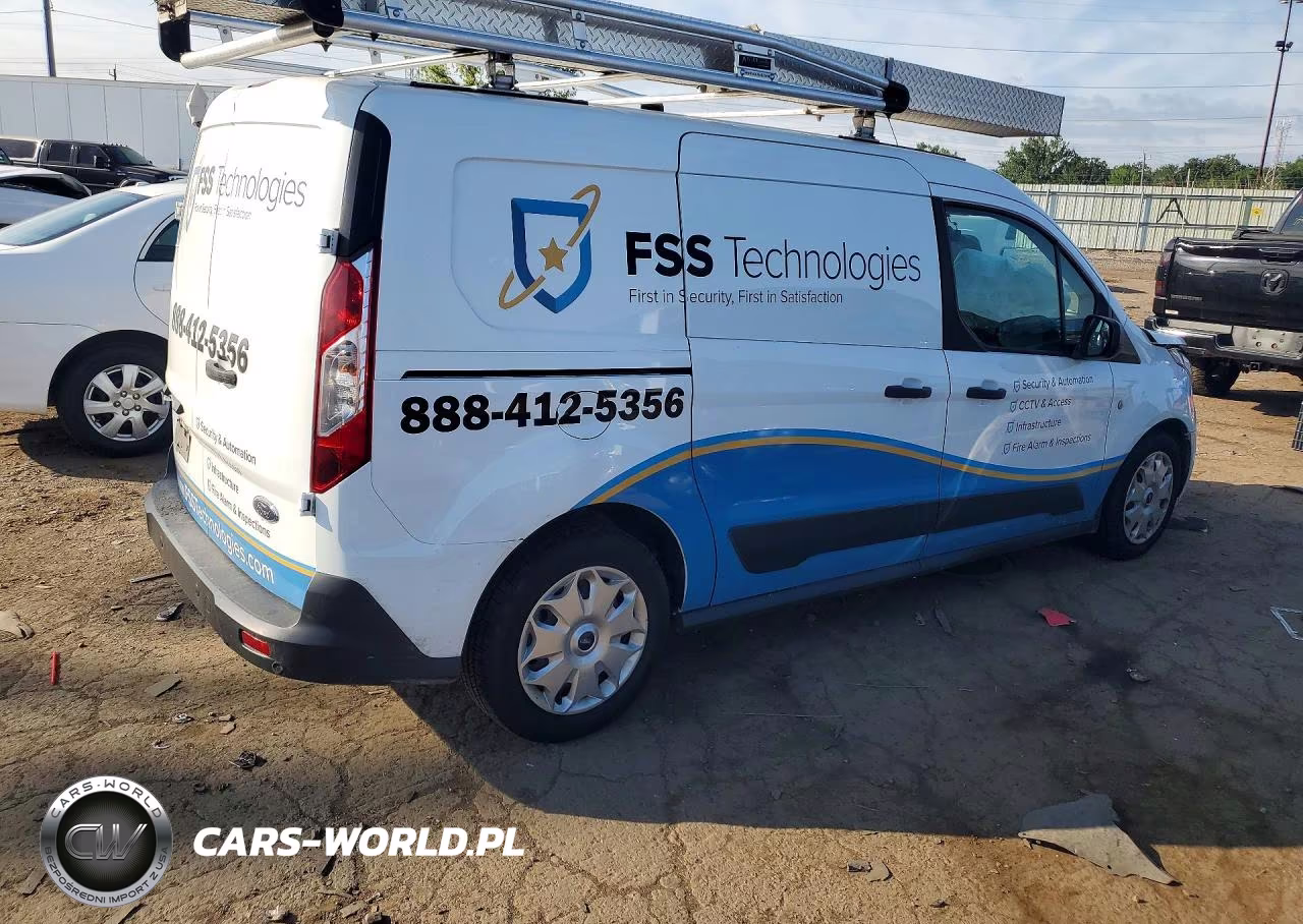 2018 Ford Transit Connect Xlt VIN:NM0LS7F75J1349832 - 3