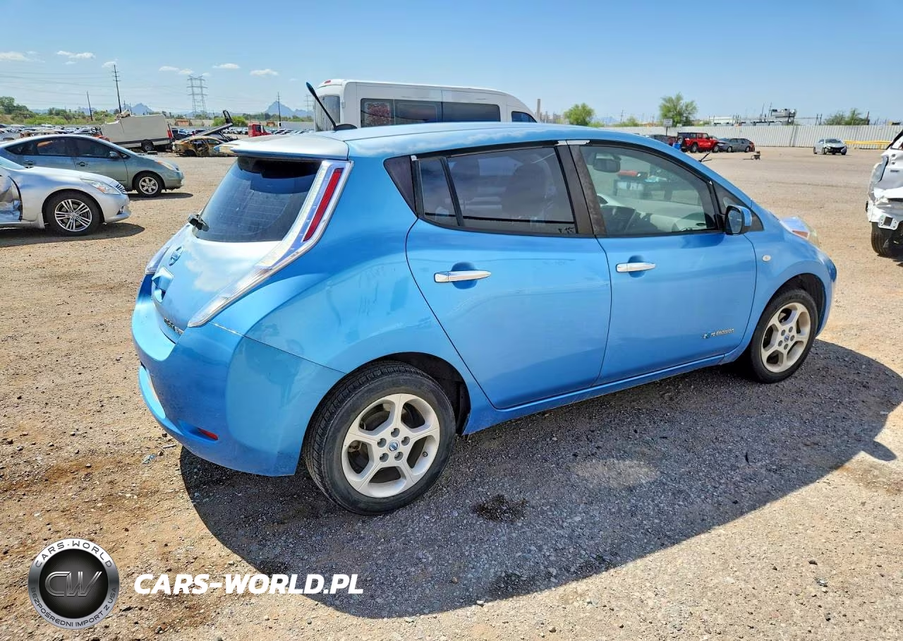 2011 Nissan Leaf Sv VIN:JN1AZ0CP3BT002560 - 3