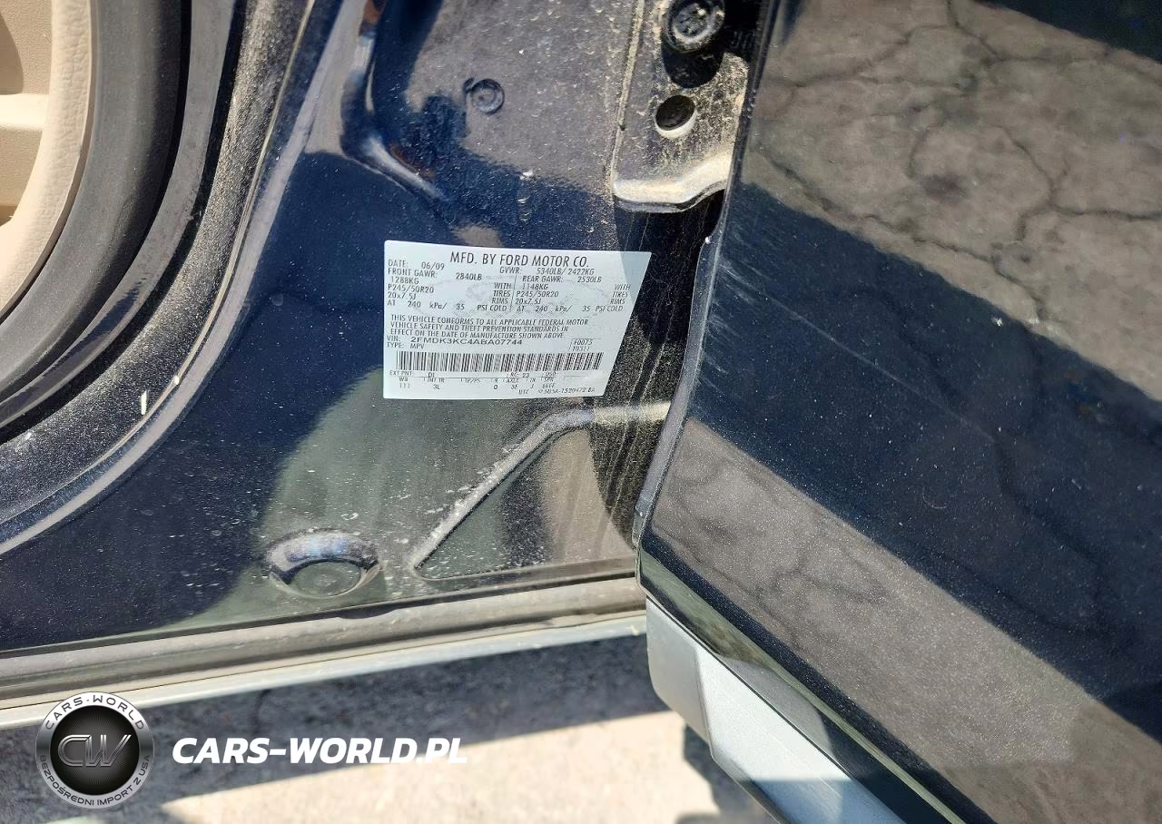 2010 Ford Edge Limited VIN:2FMDK3KC4ABA07744 - 13