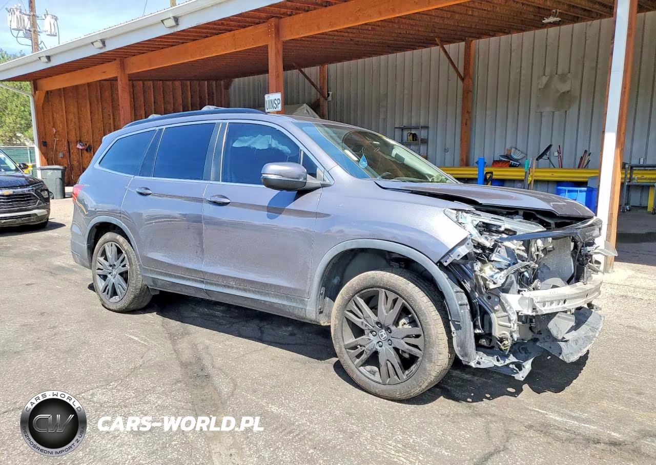2022 Honda Pilot Se VIN:5FNYF6H25NB046037 - 4
