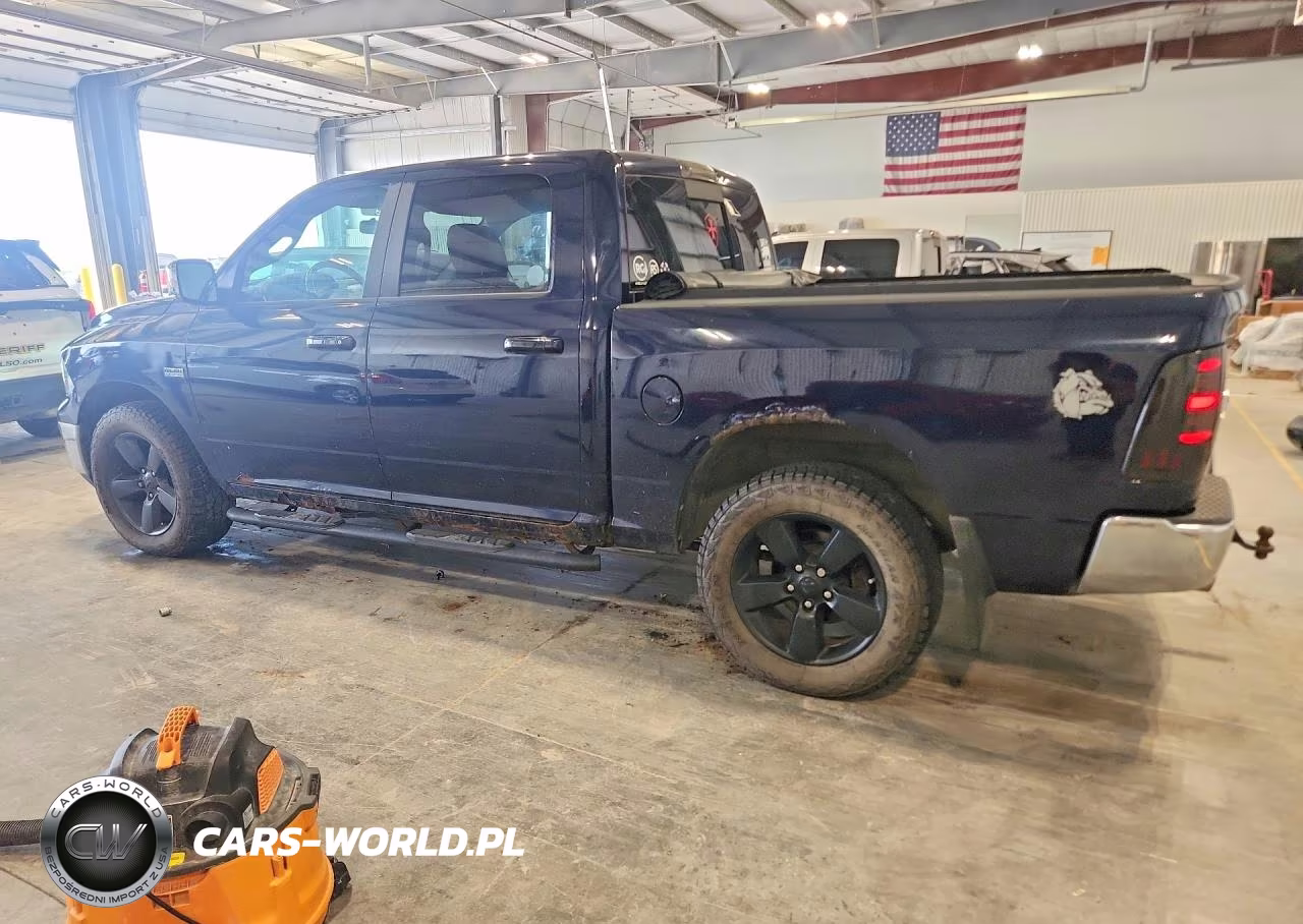 2012 DODGE RAM 1500 S SLT VIN:1C6RD7LT8CS154322 - 2