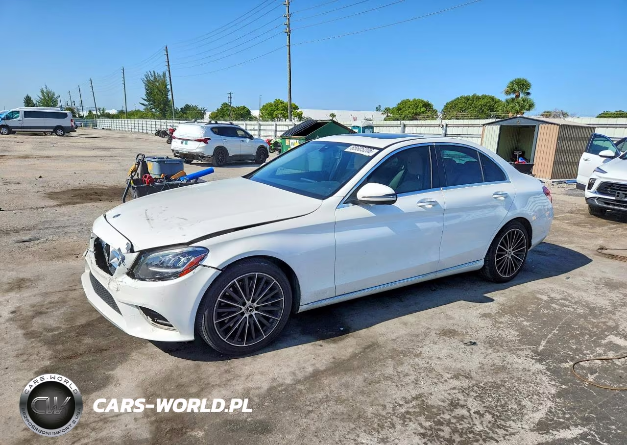 2021 Mercedes-Benz C 300 VIN:W1KWF8DB2MR651429 - 1