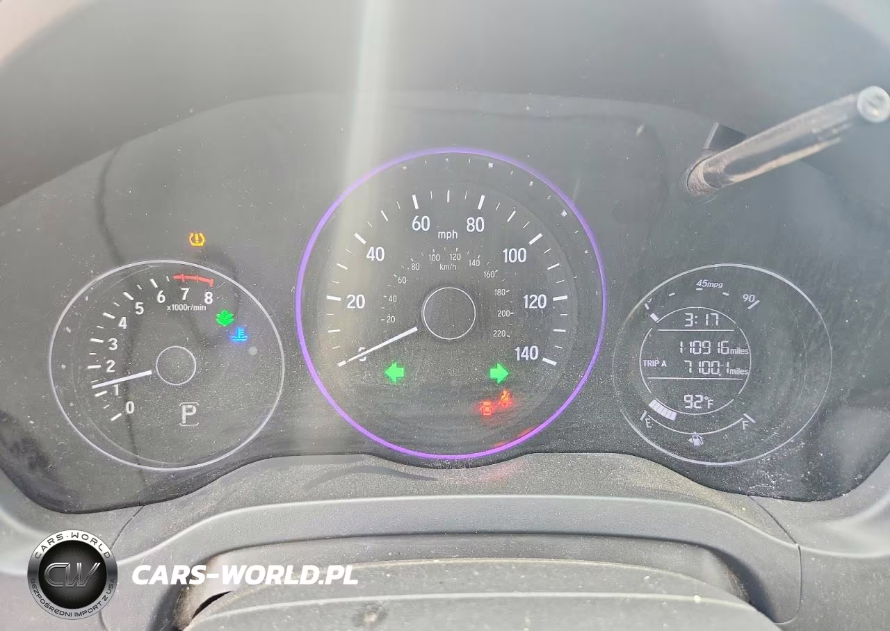 2019 Honda Hr-V Lx VIN:3CZRU6H37KM708625 - 9