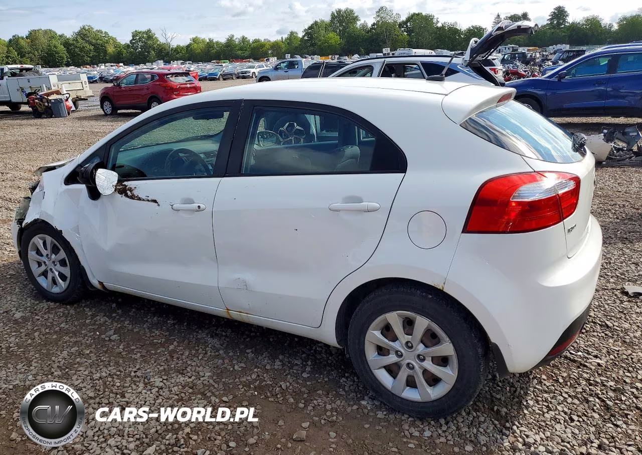 2013 Kia Rio Lx VIN:KNADM5A3XD6303296 - 2
