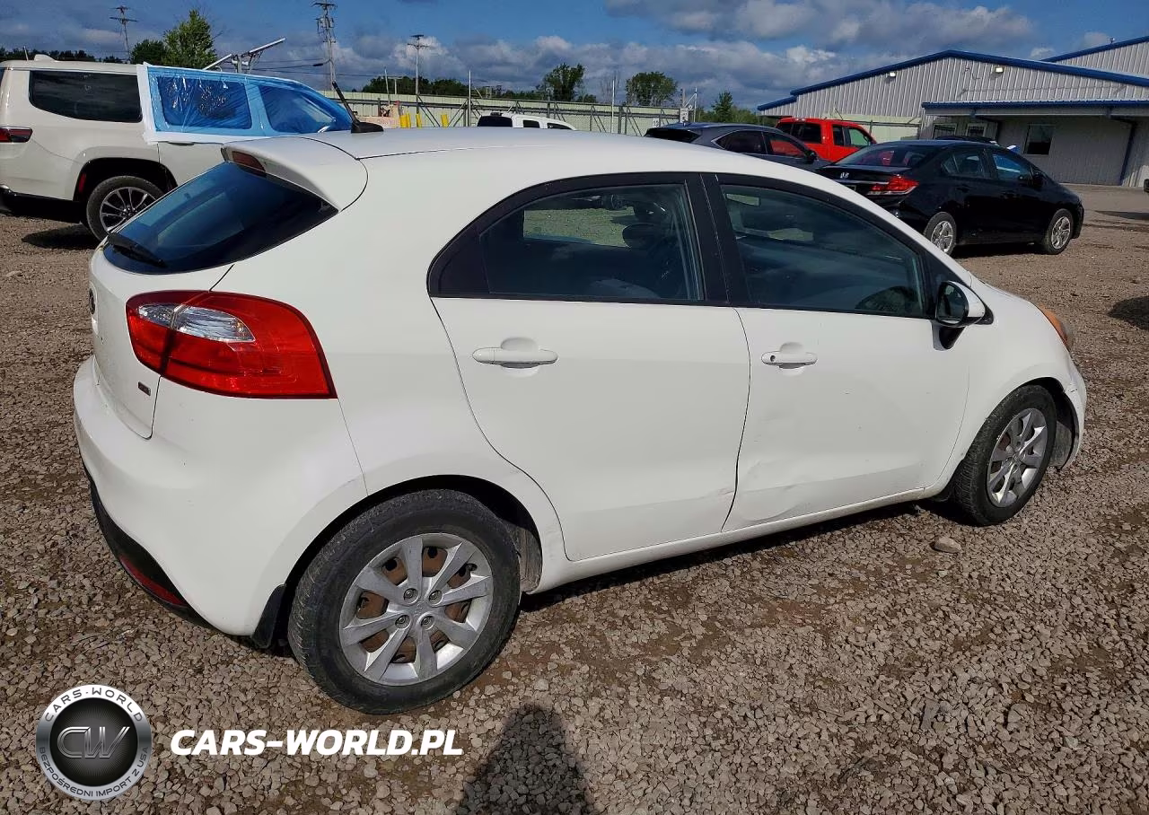 2013 Kia Rio Lx VIN:KNADM5A3XD6303296 - 3