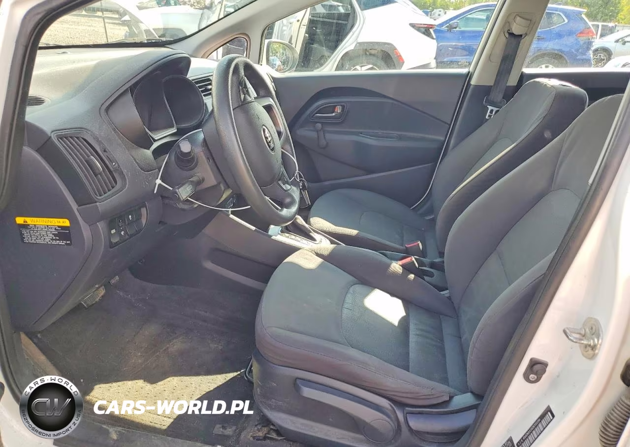 2013 Kia Rio Lx VIN:KNADM5A3XD6303296 - 7