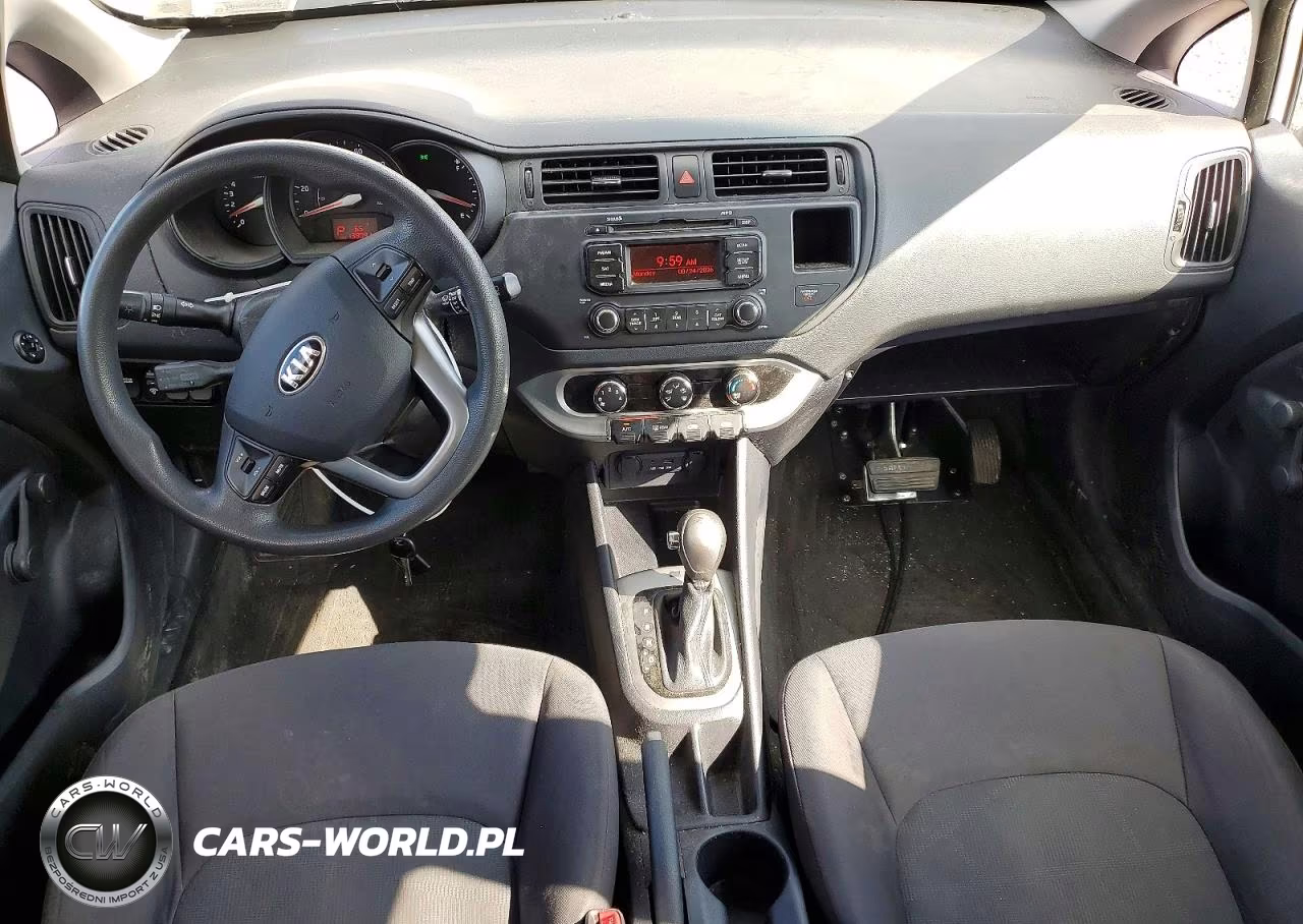 2013 Kia Rio Lx VIN:KNADM5A3XD6303296 - 8