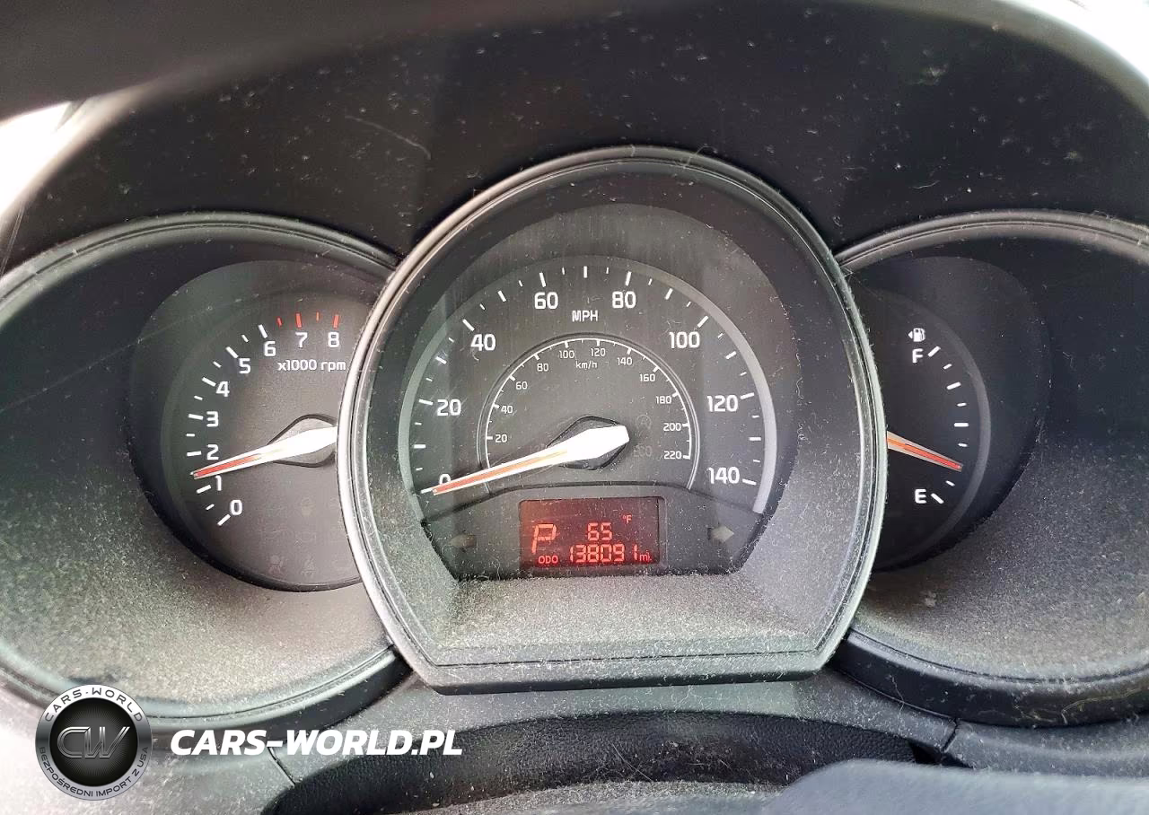 2013 Kia Rio Lx VIN:KNADM5A3XD6303296 - 9