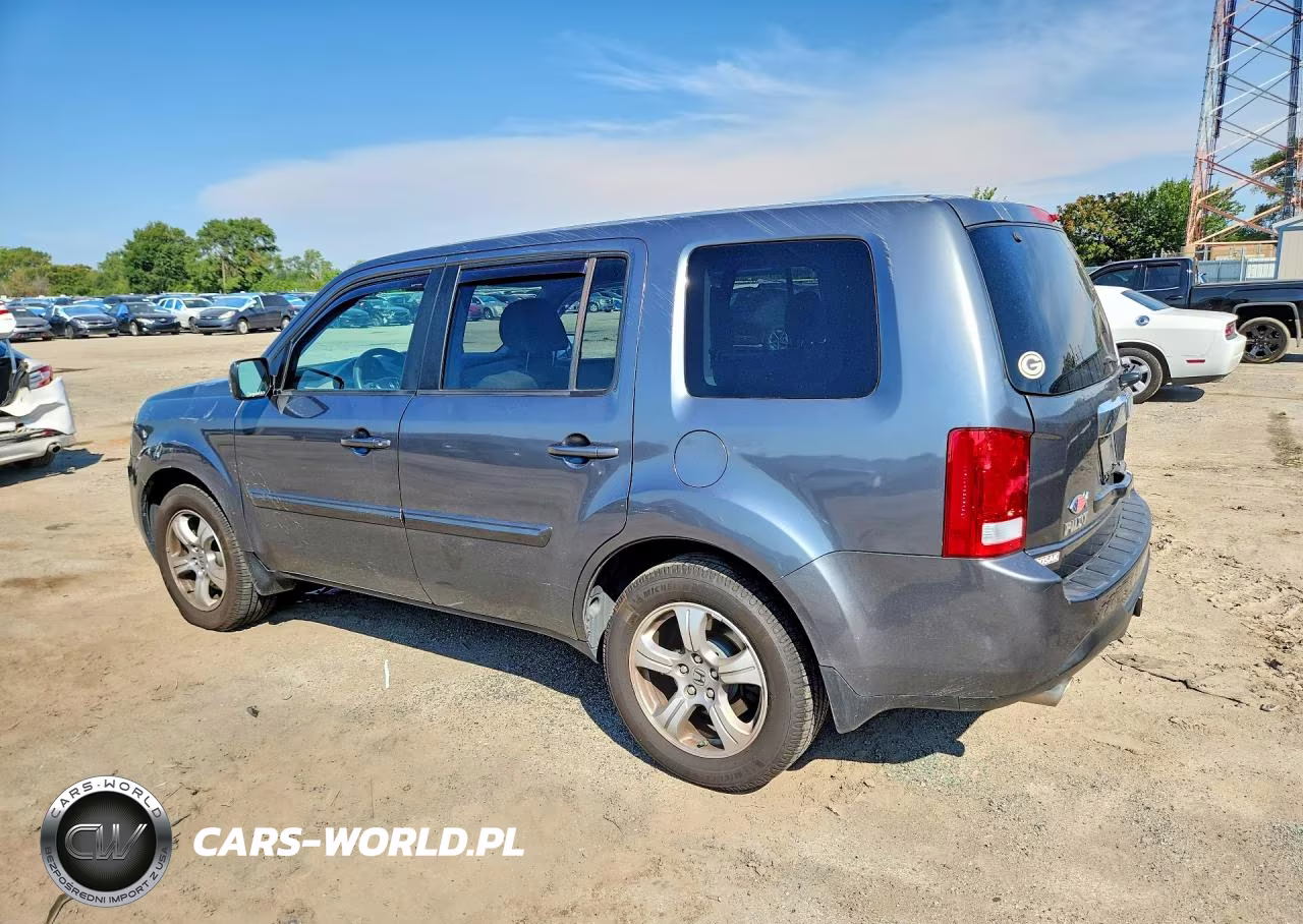 2013 Honda Pilot Ex VIN:5FNYF4H4XDB015239 - 2