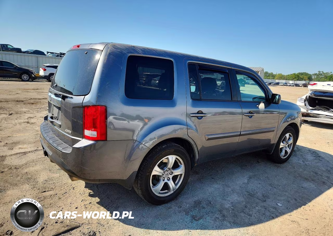 2013 Honda Pilot Ex VIN:5FNYF4H4XDB015239 - 3