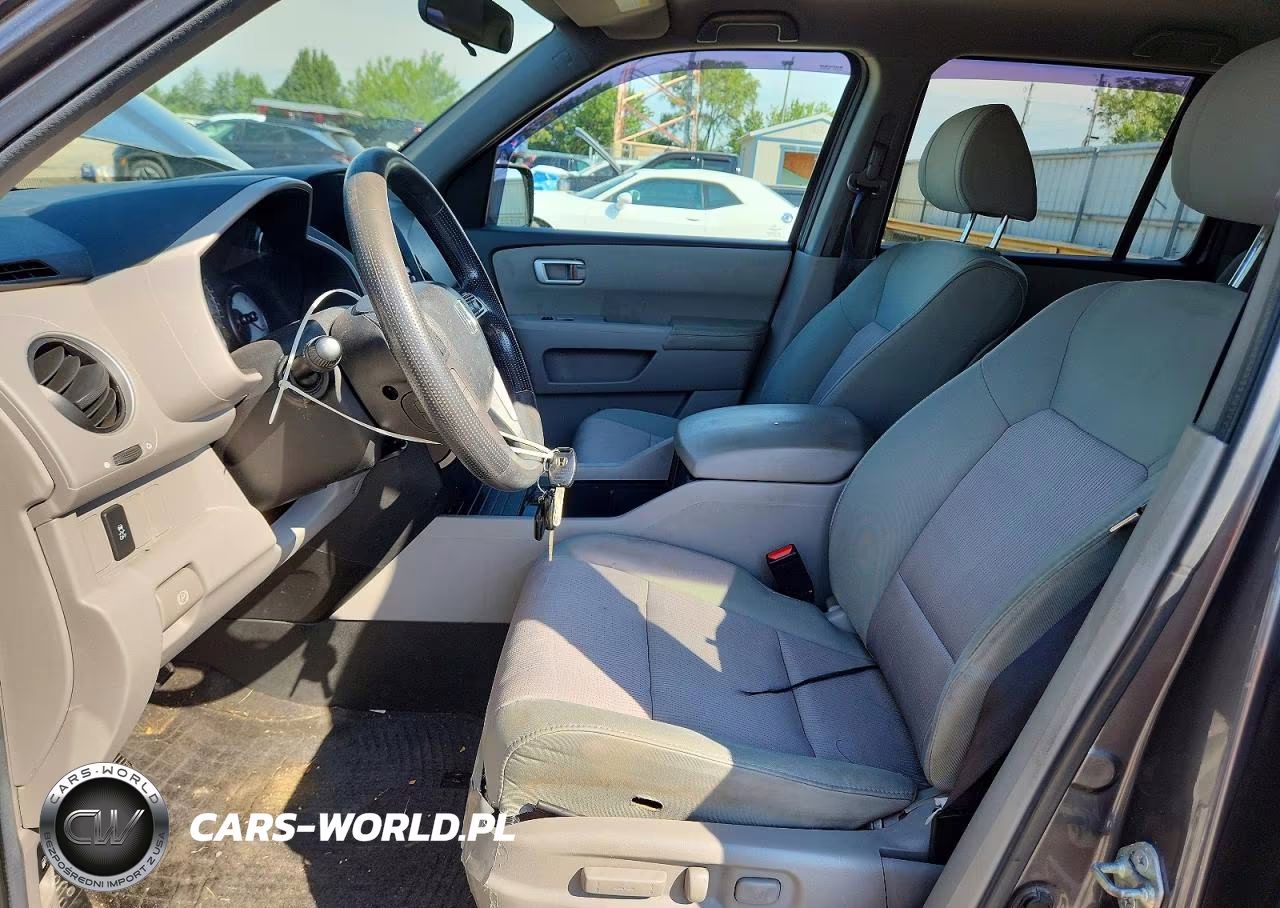 2013 Honda Pilot Ex VIN:5FNYF4H4XDB015239 - 7