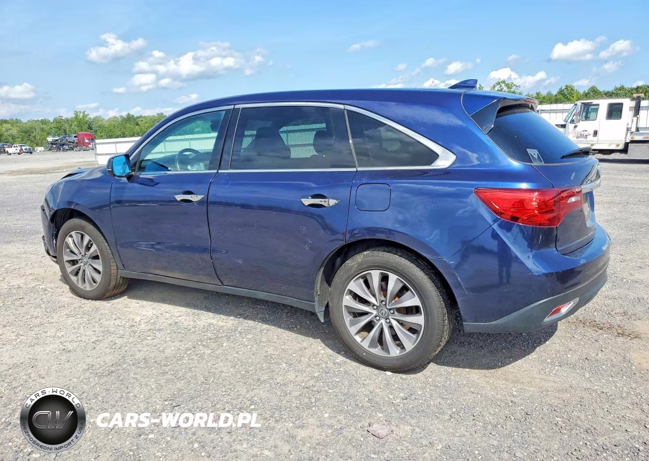 2016 Acura Mdx Technology VIN:5FRYD4H45GB060887 - 2