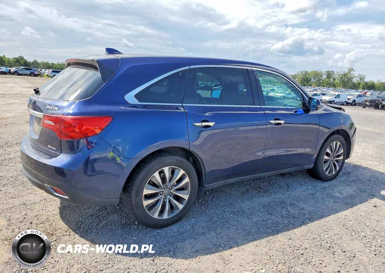 2016 Acura Mdx Technology VIN:5FRYD4H45GB060887 - 3
