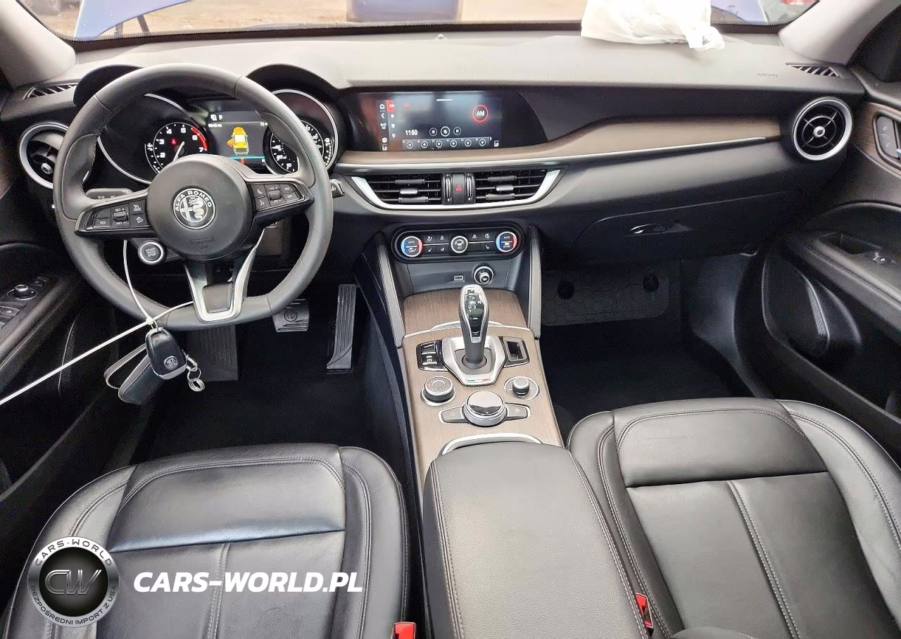 2021 Alfa Romeo Stelvio Ti VIN:ZASPAKBN5M7D14781 - 8