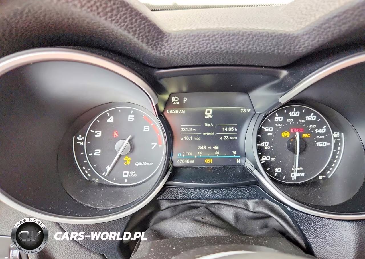 2021 Alfa Romeo Stelvio Ti VIN:ZASPAKBN5M7D14781 - 9