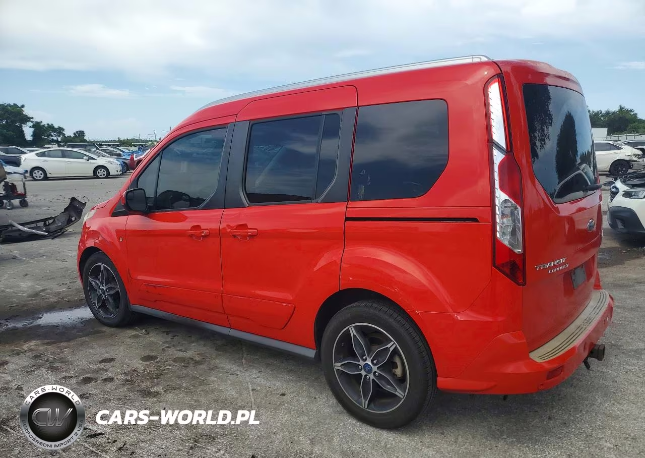 2017 Ford Transit Connect Titanium VIN:NM0AE8G77H1320474 - 2