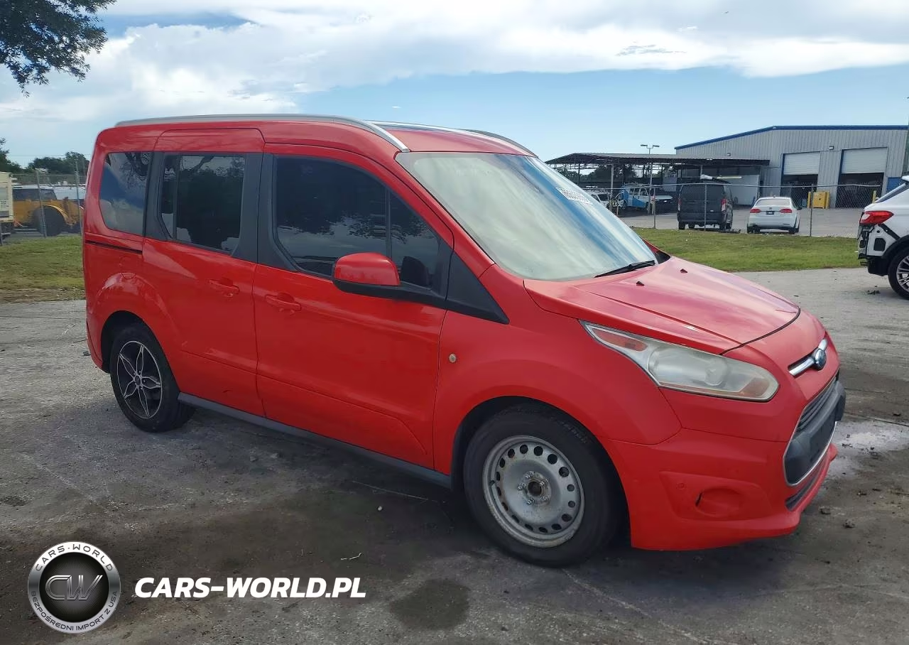 2017 Ford Transit Connect Titanium VIN:NM0AE8G77H1320474 - 4