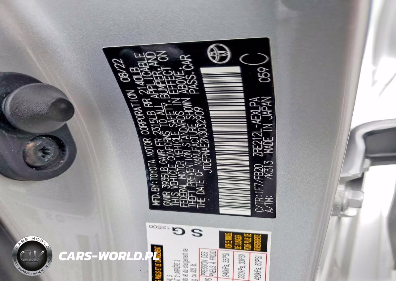 2022 Toyota Corolla Le VIN:JTDEPMAE2N3032909 - 13