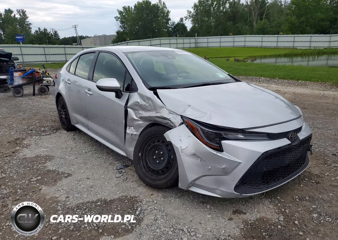 2022 Toyota Corolla Le VIN:JTDEPMAE2N3032909 - 4