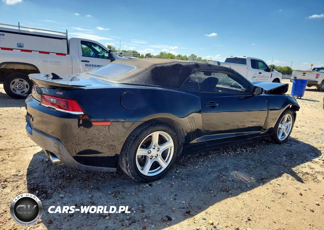 2015 Chevrolet Camaro Lt VIN:2G1FF3D34F9203849 - 3