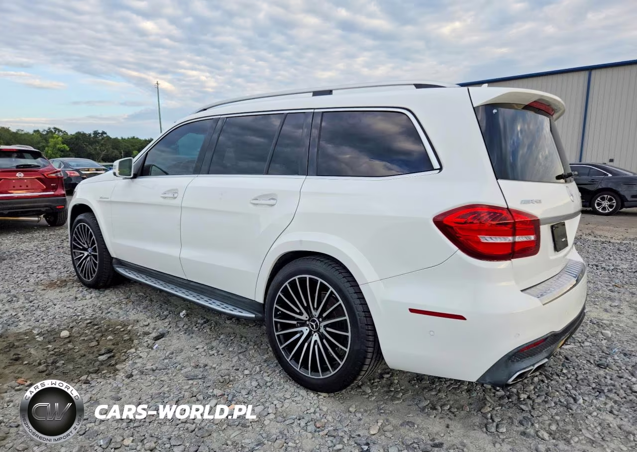 2017 Mercedes-Benz Gls 63 Amg 4Matic VIN:4JGDF7FE5HA967250 - 2