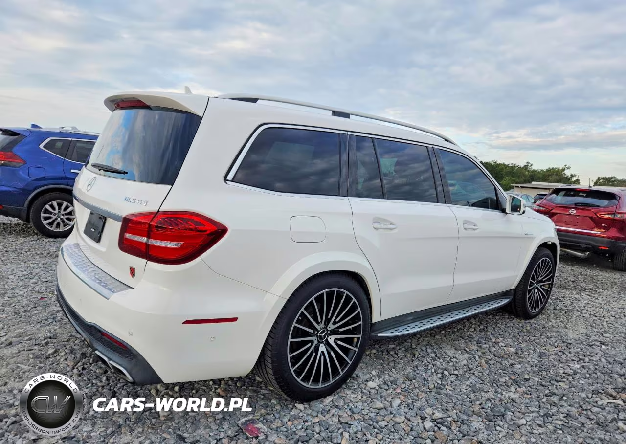 2017 Mercedes-Benz Gls 63 Amg 4Matic VIN:4JGDF7FE5HA967250 - 3