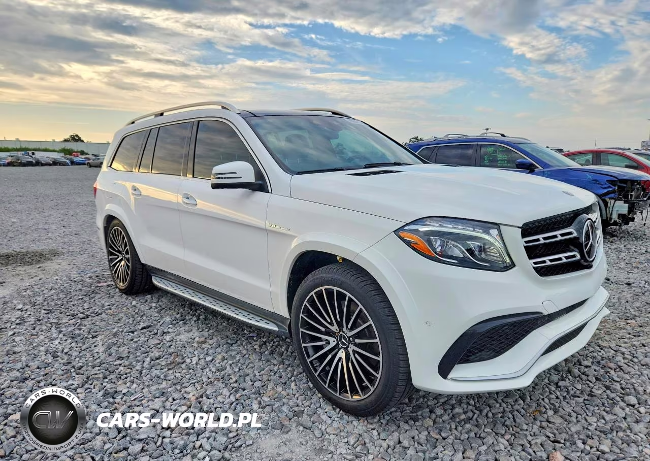2017 Mercedes-Benz Gls 63 Amg 4Matic VIN:4JGDF7FE5HA967250 - 4