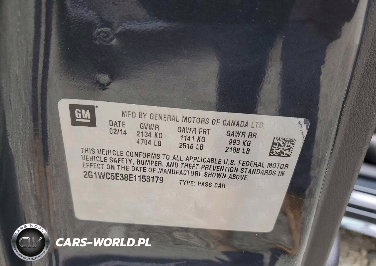 2014 Chevrolet Impala Limited Ltz VIN:2G1WC5E38E1153179 - 12