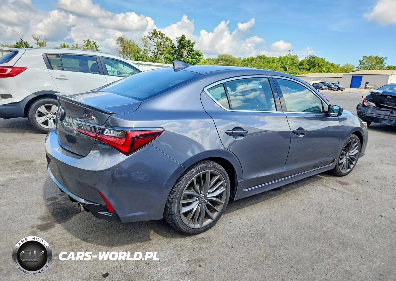 2022 Acura Ilx Premium A-Spec VIN:19UDE2F85NA000090 - 3